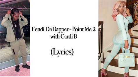 fendi ft cardi|FendiDa Rappa 'Point Me 2' (with Cardi B) [Official  .